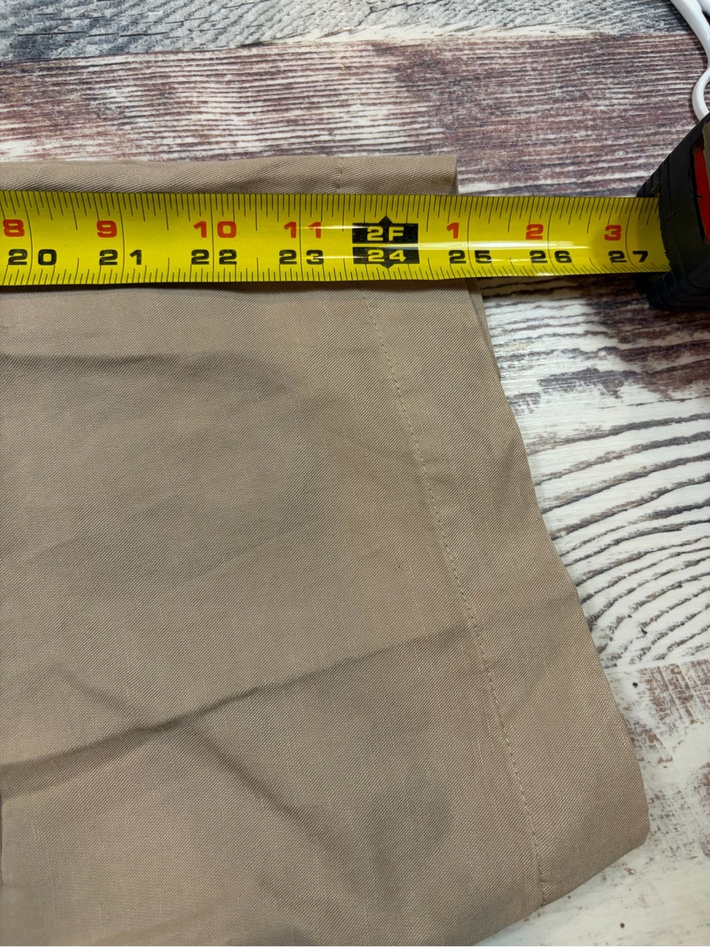 Eileen Fisher Lantern Ankle Tencel Linen  Khaki Beige Sz Sm (more Like Med) $238 - Picture 11 of 11